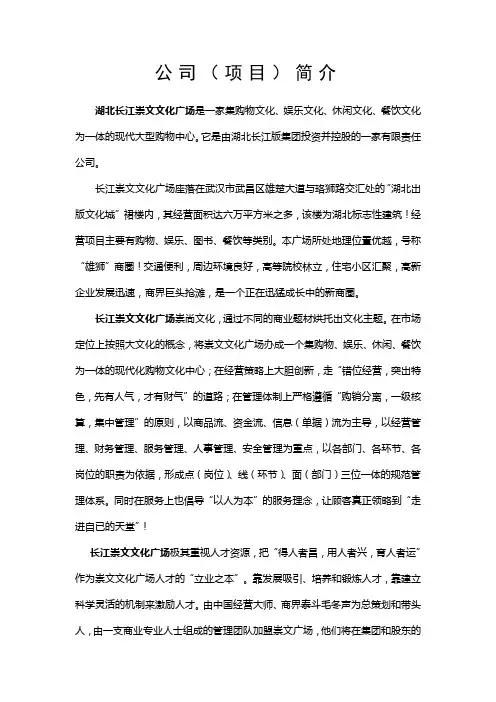 公司简介