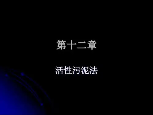 1212活性污泥法