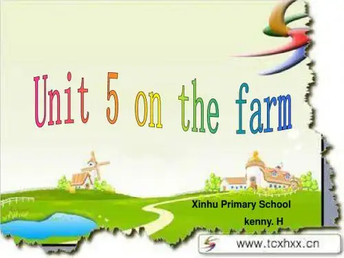 六年级英语on_the_farm