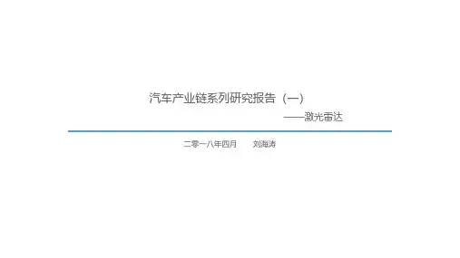 激光雷达行业研究报告