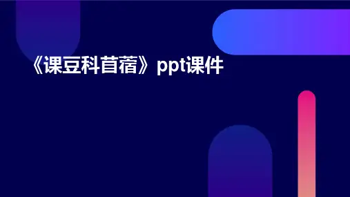 《课豆科苜蓿》课件
