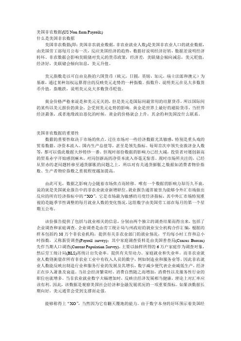 美国非农数据