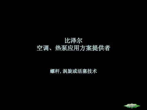比泽尔螺杆式压缩机
