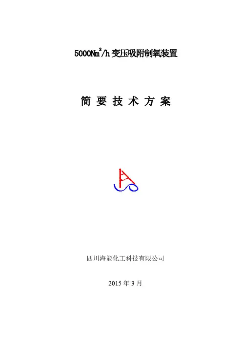 5000PSA-O2技术方案