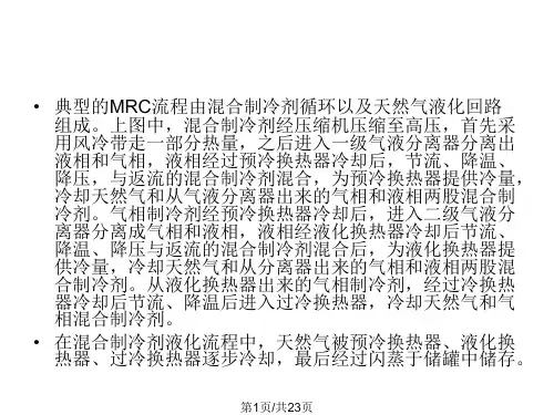 天然气液化流程