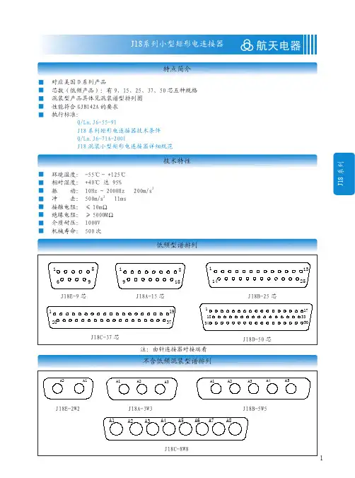 J18B-25P系列小型矩形电连接器_fj.pdf