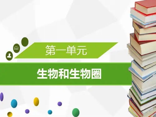 人教版七年级上册生物 第一单元 第二章 第二节 生物与环境组成生态系统 课件