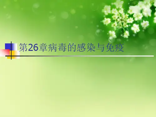 第26章病毒的感染与免疫优秀课件