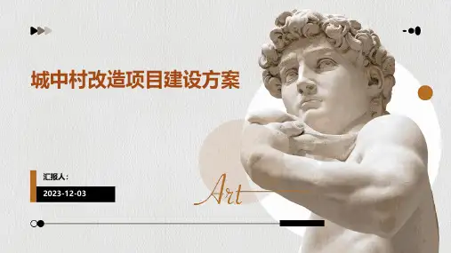 城中村改造项目建设方案