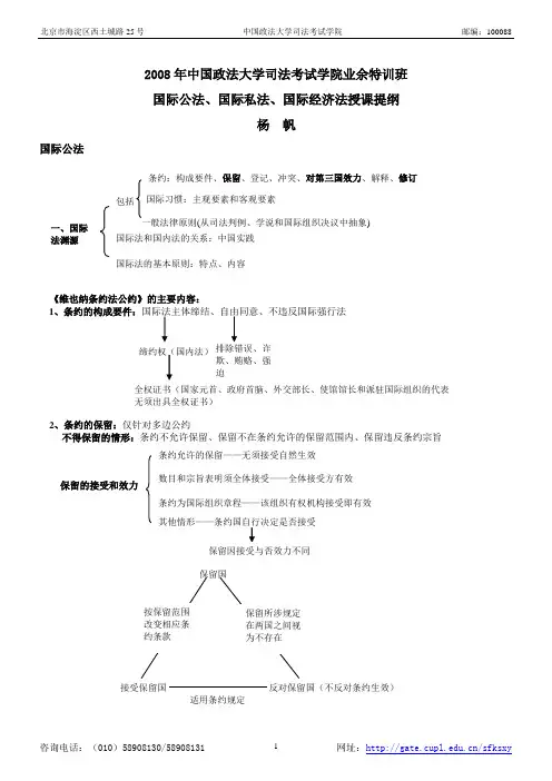 杨帆-三国法讲义