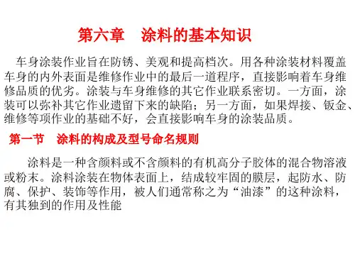 《涂料的基本知识》PPT课件