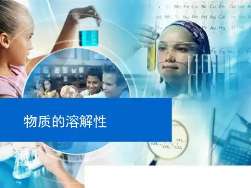 沪教上海版九年级化学上册 3.2溶液 (6)