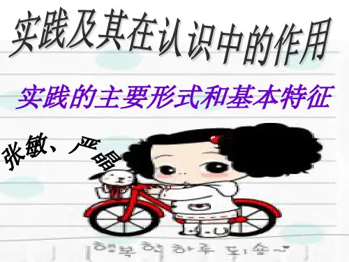 实践及其在认识中的作用ppt