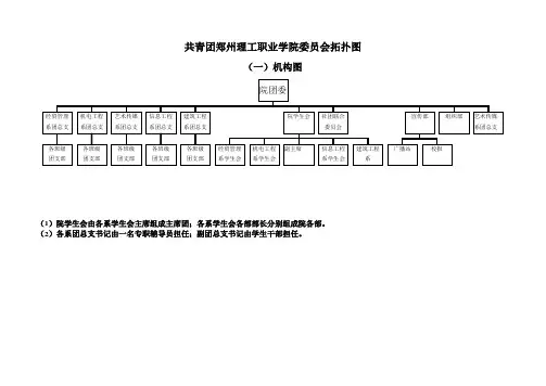 团委结构框架图