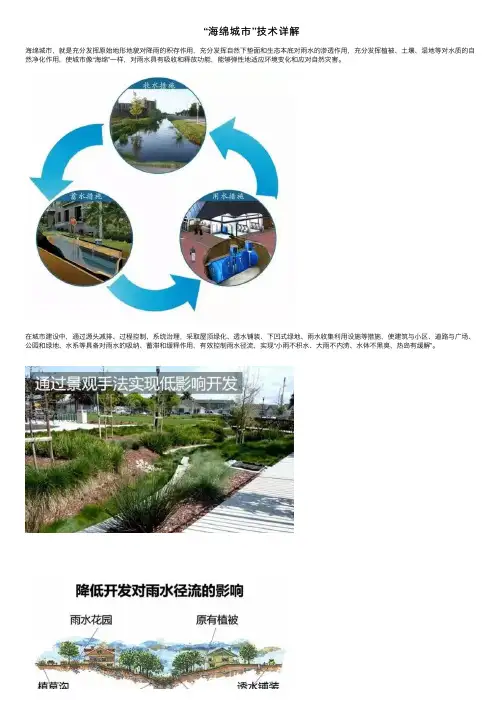 “海绵城市”技术详解