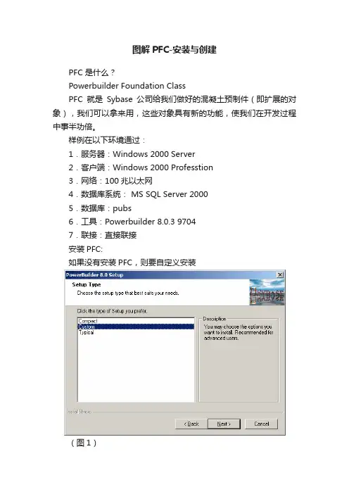 图解PFC-安装与创建