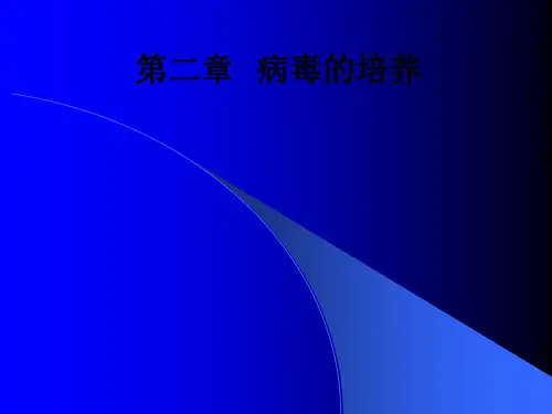 第二章   病毒的培养ppt课件