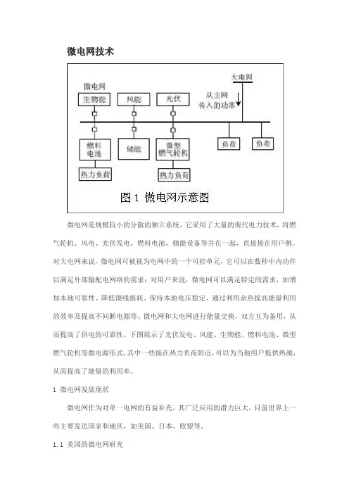 微电网技术