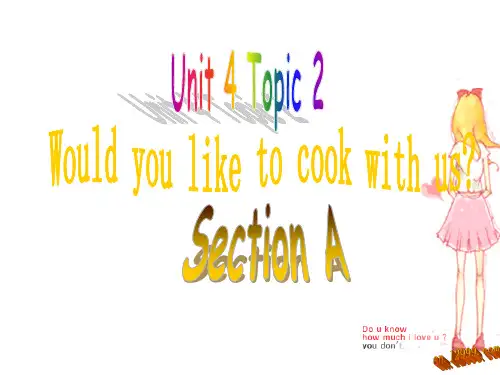 仁爱版(湘教版)七年级上册英语Unit4 Topic2 Section A PPT课件