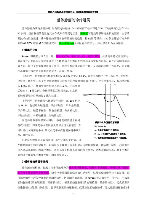 垂体腺瘤的诊疗进展
