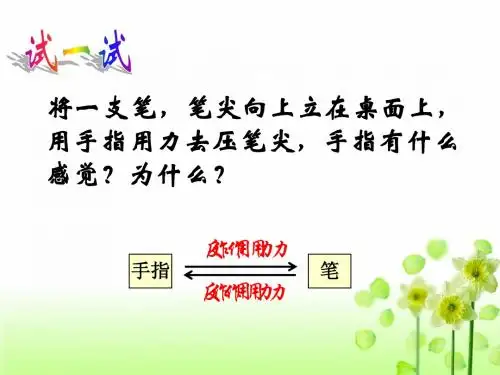 作用力与反作用力