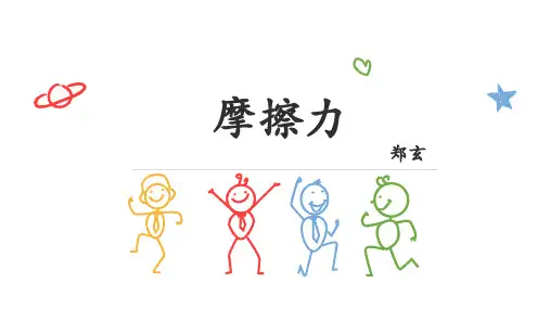苏科版初二物理下册《摩擦力》课件ppt