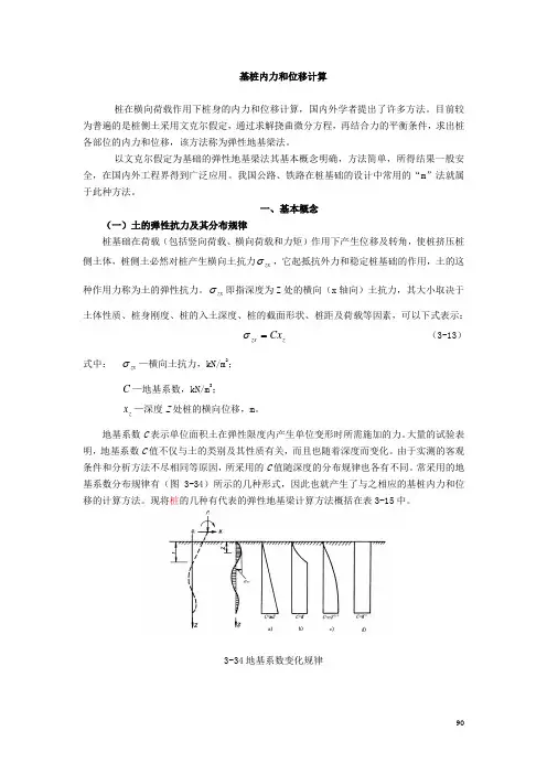 基桩内力和位移计算sy