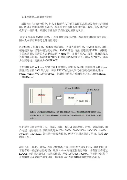 理解版图的层
