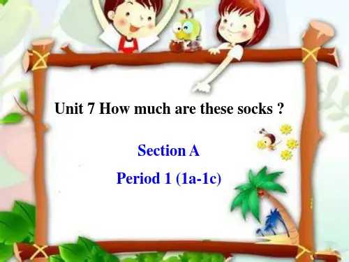人教版英语七上：Unit 7 Section A(1a~~1c)课件 (2)