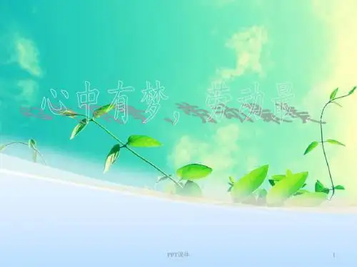 《心中有梦,劳动最美》主题班会  ppt课件