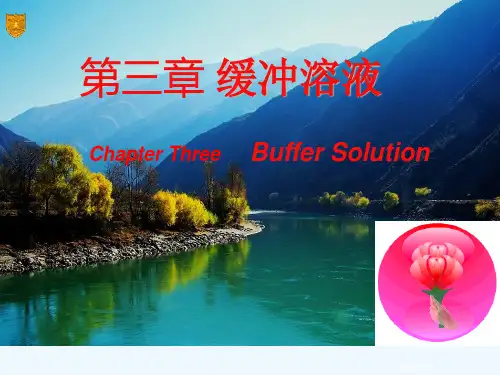 医学基础化学—缓冲溶液