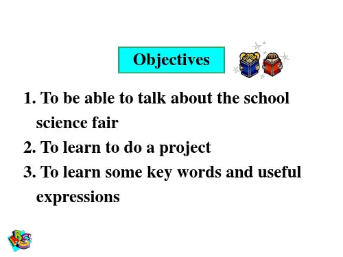 冀教版七年级下册  Unit 3 Lesson 17 School Science Fair (共26张PPT)