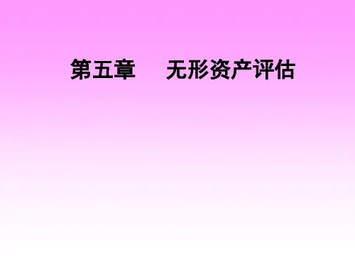无形资产基本评估(ppt 63页)