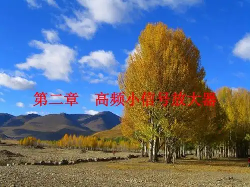 高频小信号放大器