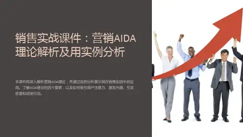 《销售实战课件：营销AIDA理论解析及用实例分析》