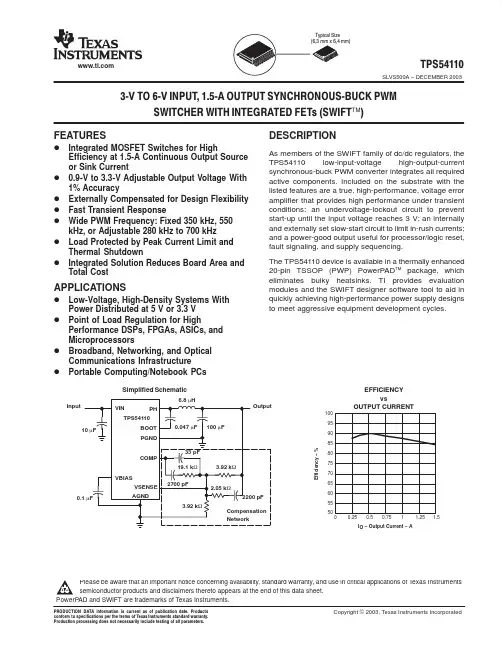 TPS54110资料