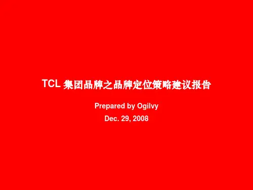 TCL品牌定位概述