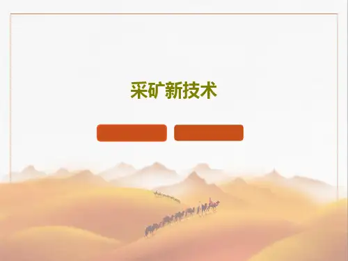 采矿新技术PPT文档共15页