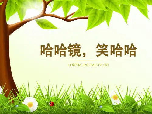 一年级上册美术第6课哈哈镜,笑哈哈岭南版