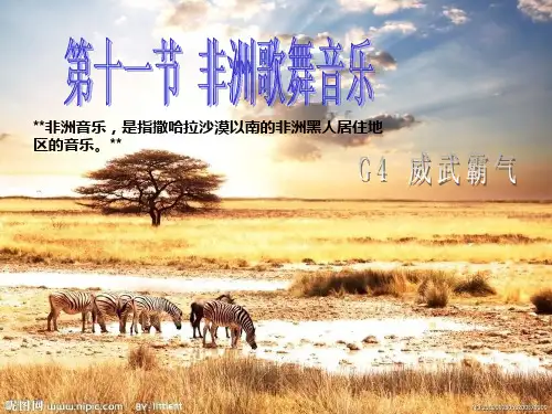 非洲歌舞音乐