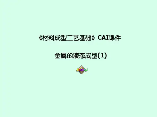 液态成形基础416PPT课件