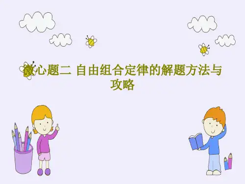 微心题二 自由组合定律的解题方法与攻略共21页文档