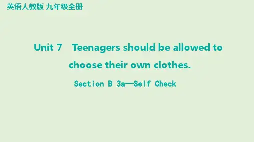 Unit+7+Section+B课件+2023-2024学年人教版英语九年级全册