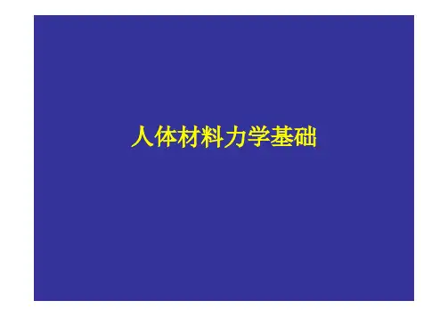 《简明运动生物力学》课件2-1肌肉 