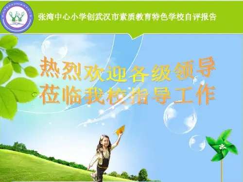 创武汉市素质教育特色学校自评报告