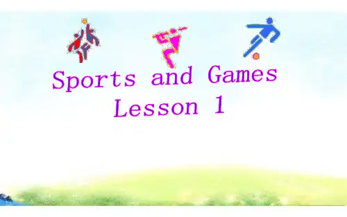 PEP人教版四年级上册英语(一年级起点)Unit1 Sports and Games单元课件