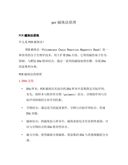 pcr磁珠法原理