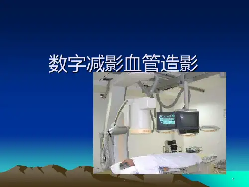 数字减影血管造影(DSA)PPT课件