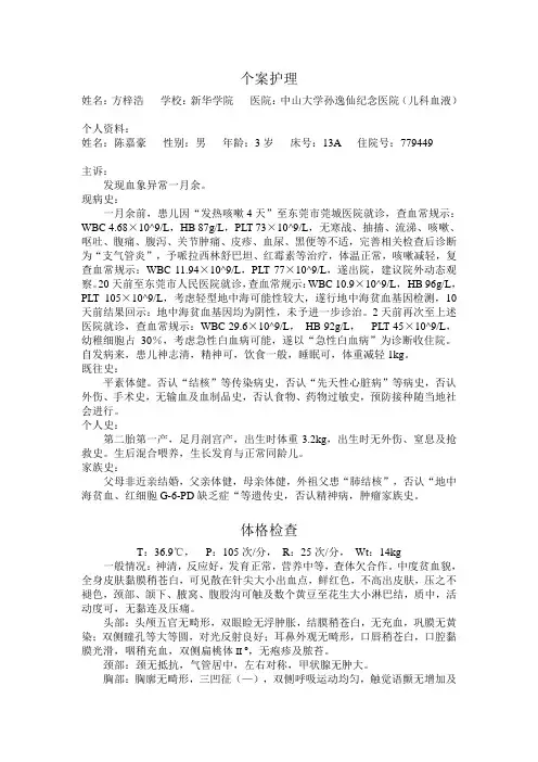 护理个案