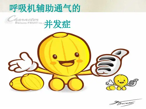 呼吸机辅助通气并发症  ppt课件